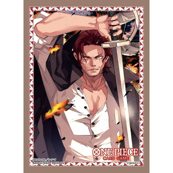 One Piece Card Game Set 10 Shanks Official Sleeves