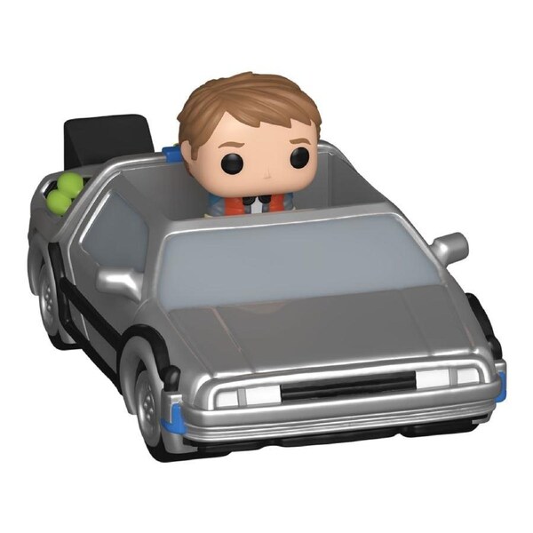 Back to the Future Marty McFly and Time Machine Bitty Ride Funko POP! Vinyl