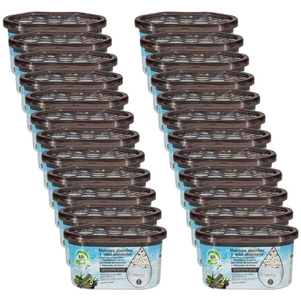 24PK Air Fusion Moisture Absorber Odour Eliminator Air Freshener 189g Bamboo