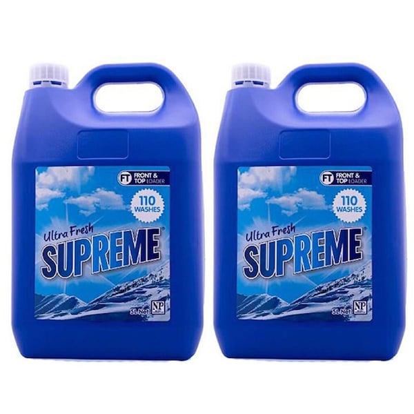 2PK Supreme Laundry Liquid Ultra Detergent Concentrated Formula Fabric Care 5L