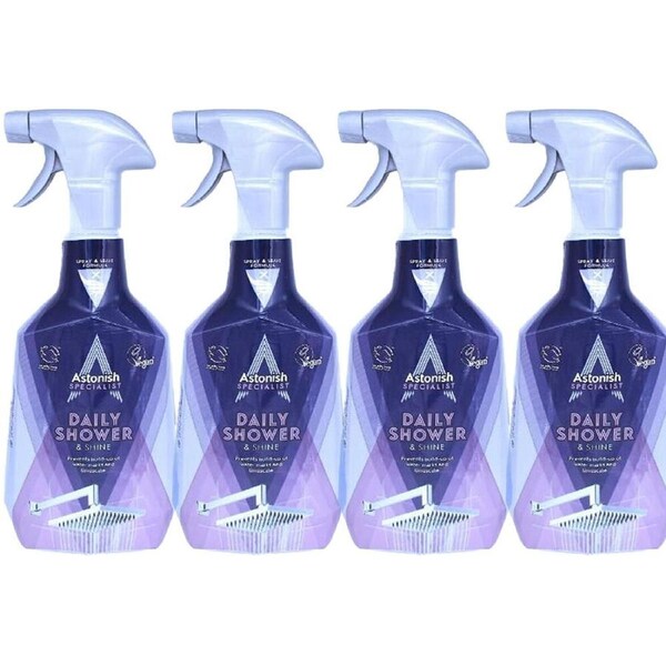 Astonish Specialist Daily Shower & Shine Shower/Bathroom Cleaner 750ml Purple