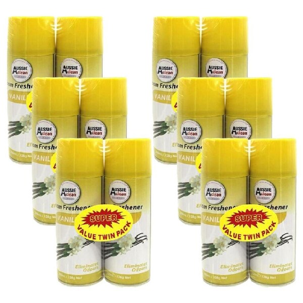 Aussie Clean Air Freshener Value Twin Pack Room Spray Odour Eliminator Assorted