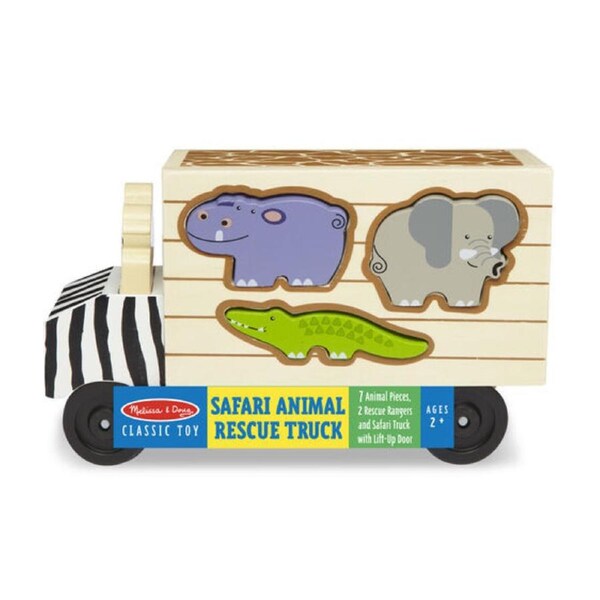 Melissa & Doug Animal Rescue Shape Sorting Truck