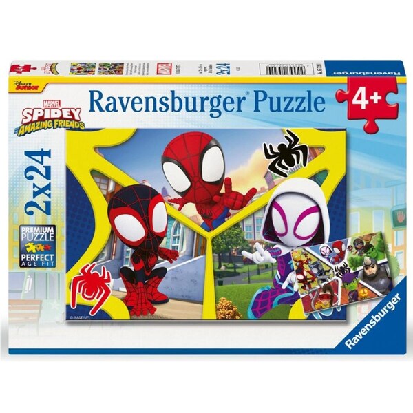 Ravensburger - Spidey Puzzle 2 x 24 Piece