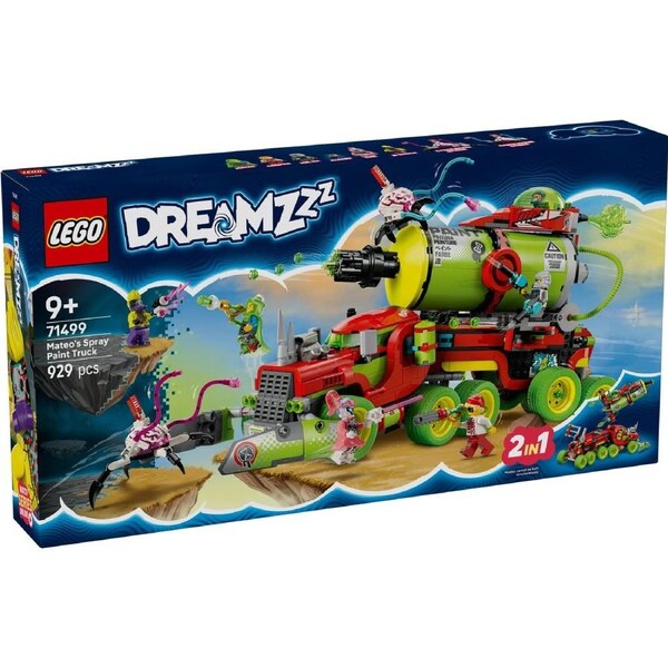 LEGO DREAMZzz Mateo's Spray Paint Truck 71499
