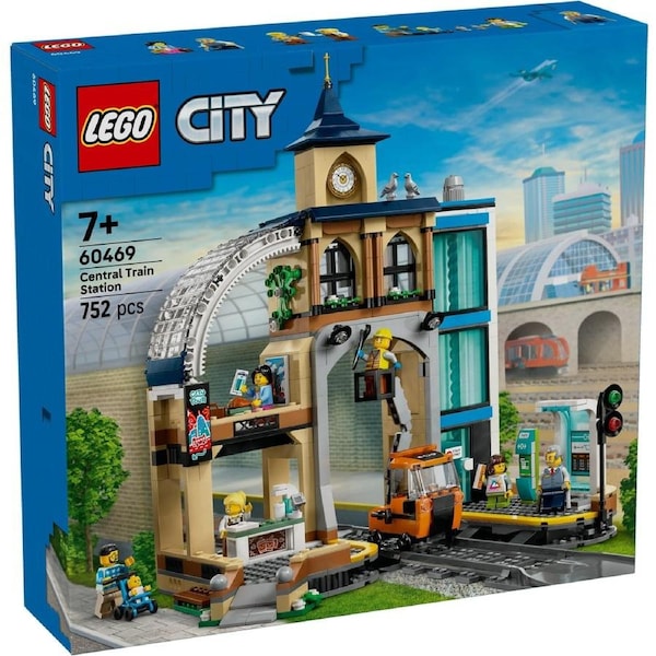 LEGO City Central Train Station 60469