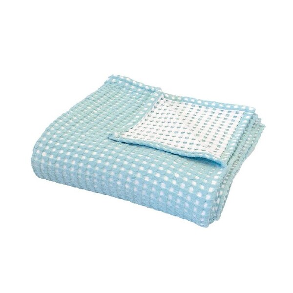 Bambury Dora Throw - Aqua
