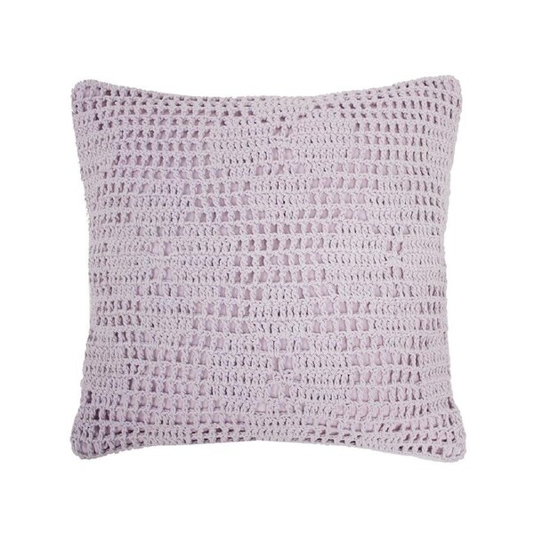 Bambury Callista Square Cushion - Lilac