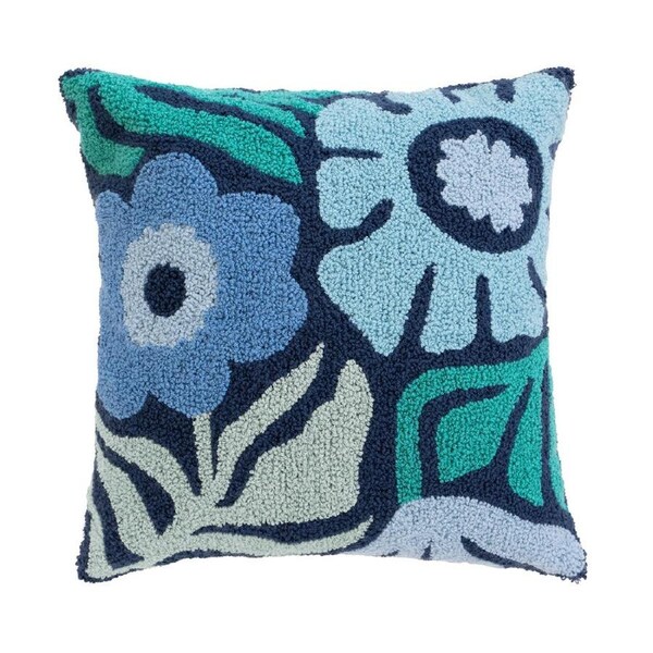 Bambury Lulu Square Cushion - Navy