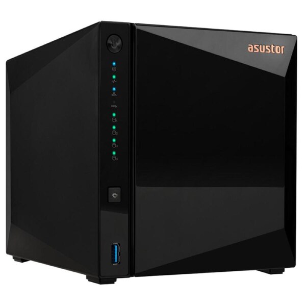 Asustor Drivestor 4 Pro Gen2 Realtek RTD1619B 1.7GHz Quad Core CPU 2GB RAM Tower NAS (AS3304T V2)