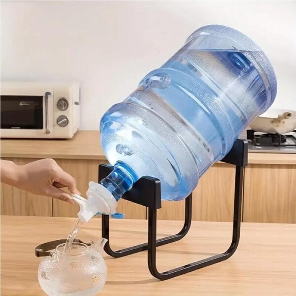 Drinking Water Cooler Rack Heavy Duty Water Dispenser Stand for 3-5Gallon Bottle
