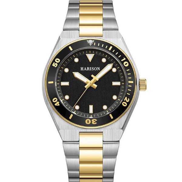 Harison Luis XM577-1 42mm Two-Tone Stainless Steel Watch