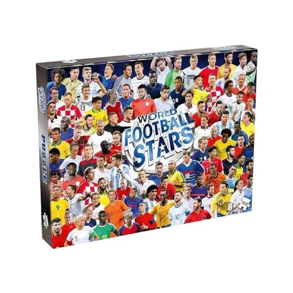 World Football Stars 1000 Piece Jigsaw Puzzle