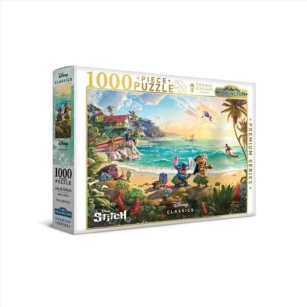 Kinkade 1000Pce Puzzle - Lilo & Stitch