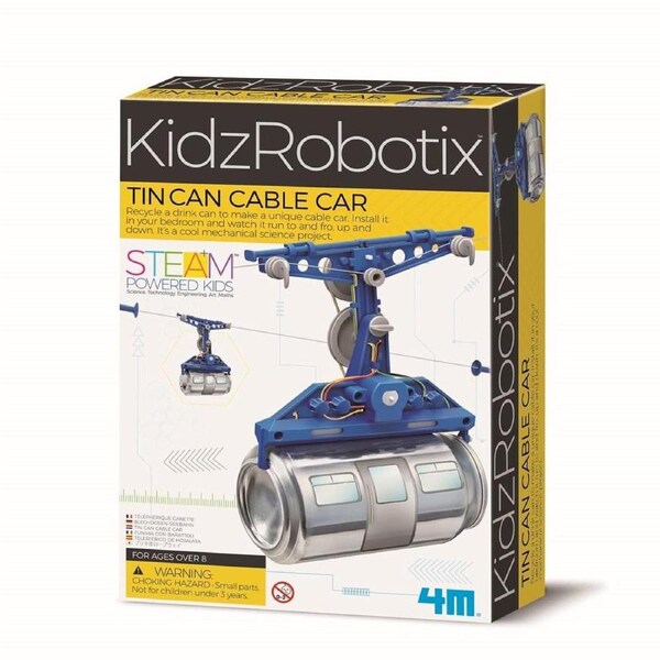 4M - Kidzrobotix - Tin Can Cable Car