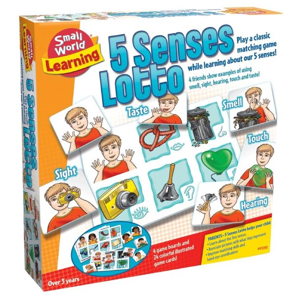 5 Senses Lotto - Small World Learning