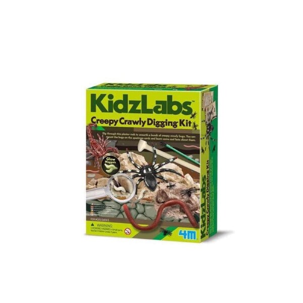 4M - Kidzlabs Creepy Crawly Digging Kit