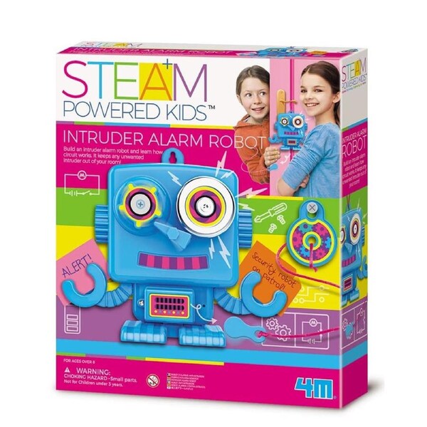 4M - Steam Powered Kids - Intruder Alarm Robot
