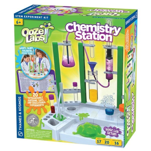 Thames & Kosmos Ooze Labs Chemistry Station - Kids' Chemistry Set