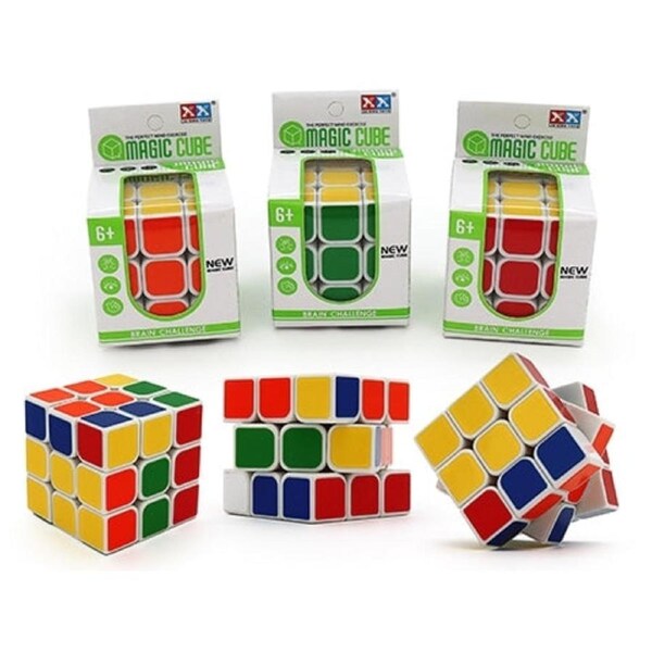 Magic Cube Puzzle In Box (5.8cm) | Woolworths
