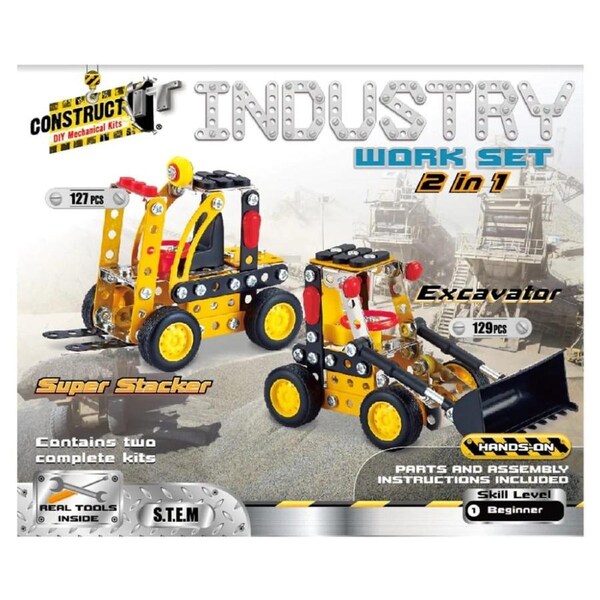 Construct It - 2-in-1 Industry Work Set