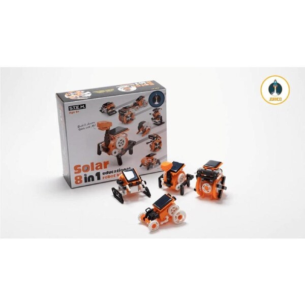 Johnco- 8 in1 Solar Educational Robot Kit