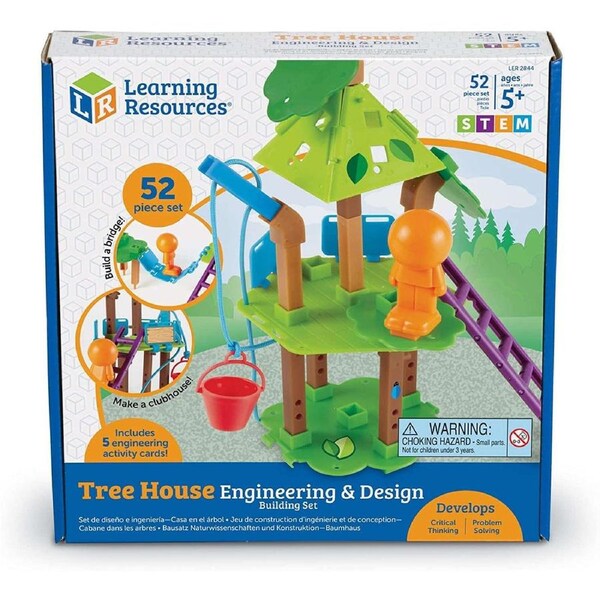 Learning Resources Tree House Engineering & Design Building set