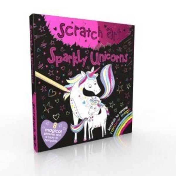 Scratch Art Fun Mini's - Sparkly Unicorns