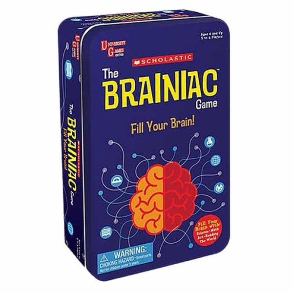 Brainiac Tinned Game - Scholastic