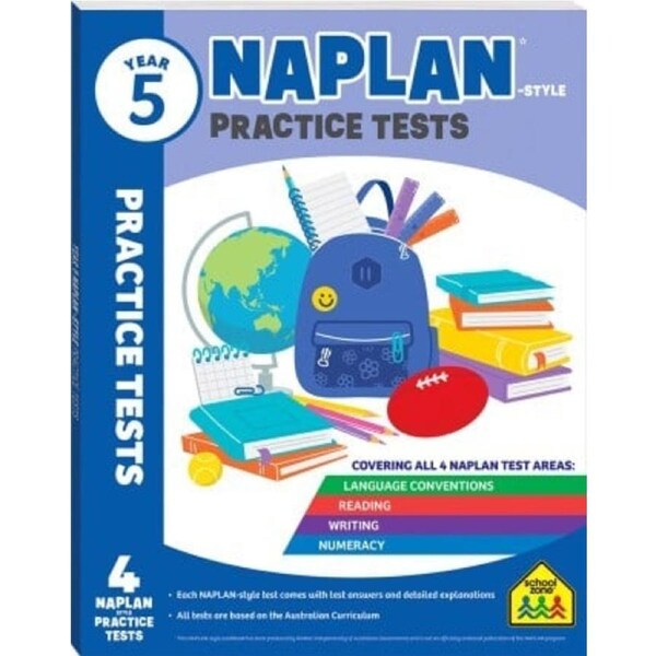 Year 5 NAPLAN*-style Practice Tests- Hinkler