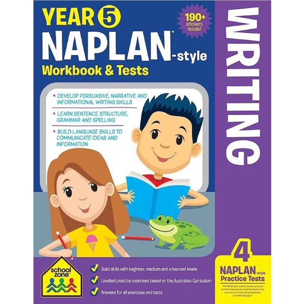 Year 5 NAPLAN*-style Writing Workbook and Tests - Hinkler