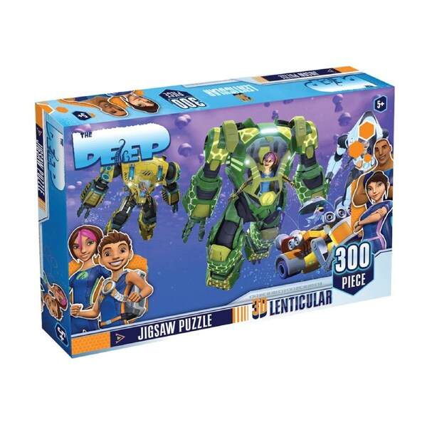 300 Piece 3D Puzzle - The Deep : Jellyfish