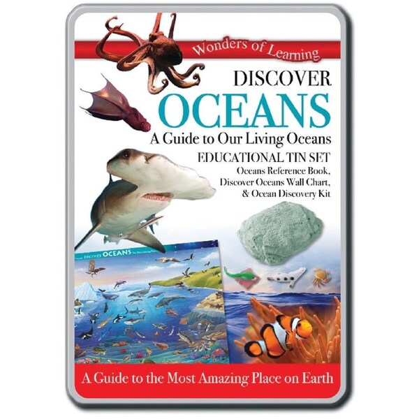 Discover Oceans Tin Set