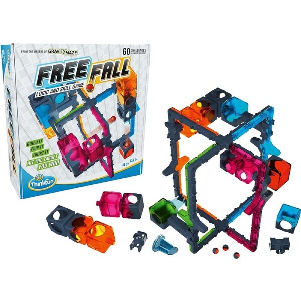 ThinkFun Freefall Logic Marble Maze Game