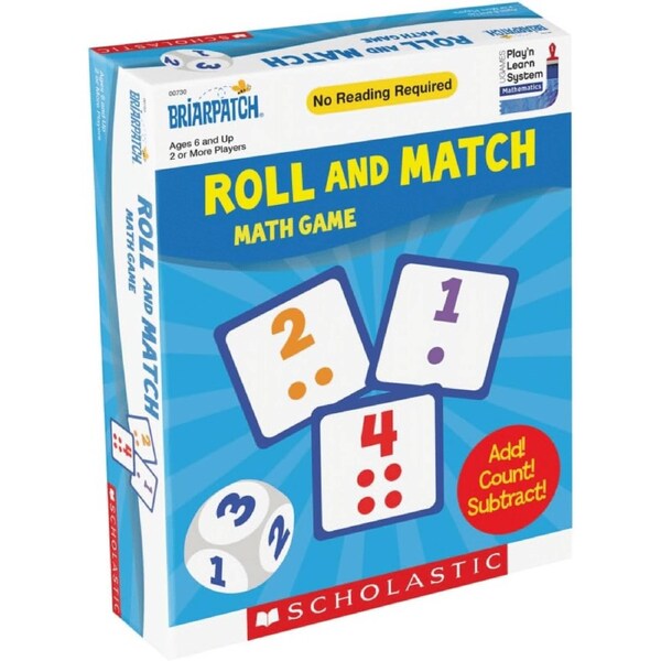 Scholastic Roll and Match Game