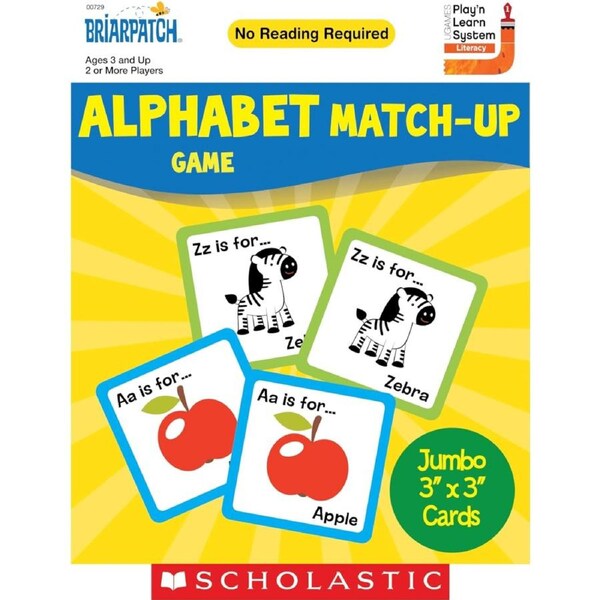 Scholastic Alphabet Match Up Game