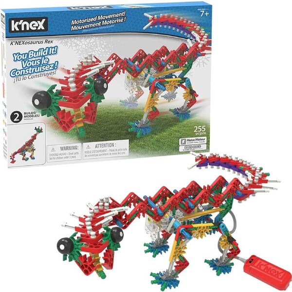 Knex - Knexosaurus Rex 255 pieces 2 builds