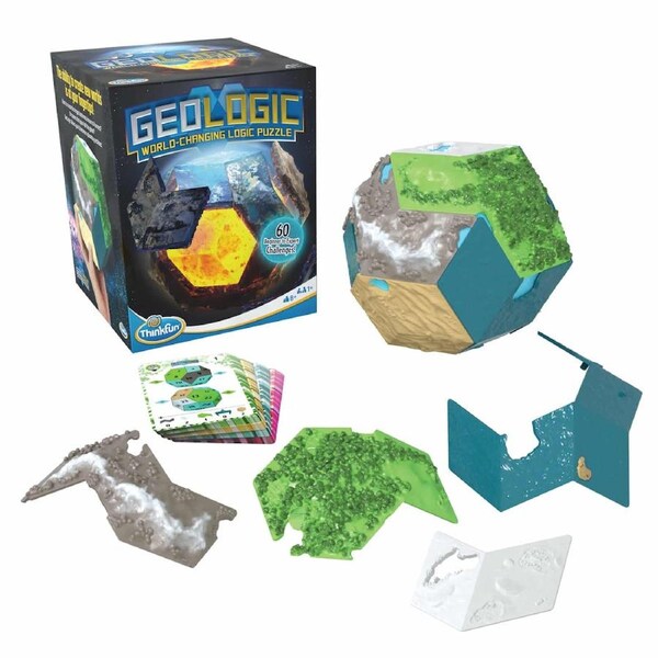 Think Fun GeoLogic World Changing Logic Puzzle