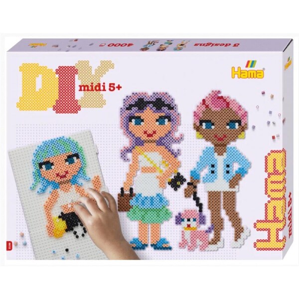 Hama Beads Large Gift Box - Fashion Girls