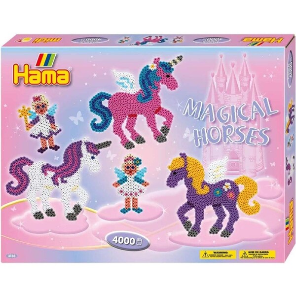 Hama Large Gift Box - Magical Horses