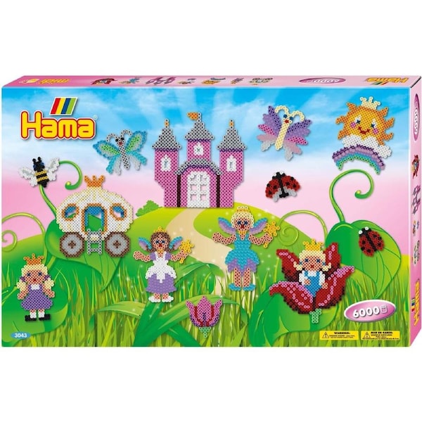 Hama Beads Giant Gift Box - Fairies - 6,000 Beads
