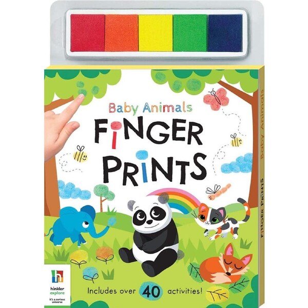 Baby Animals Finger Prints - Hinkler