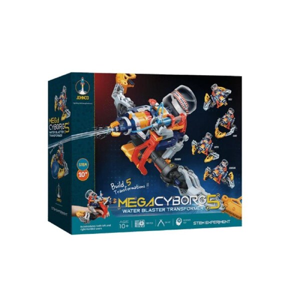 Johnco - Mega Cyborg 5 Kit Water Blaster Transformer Kit