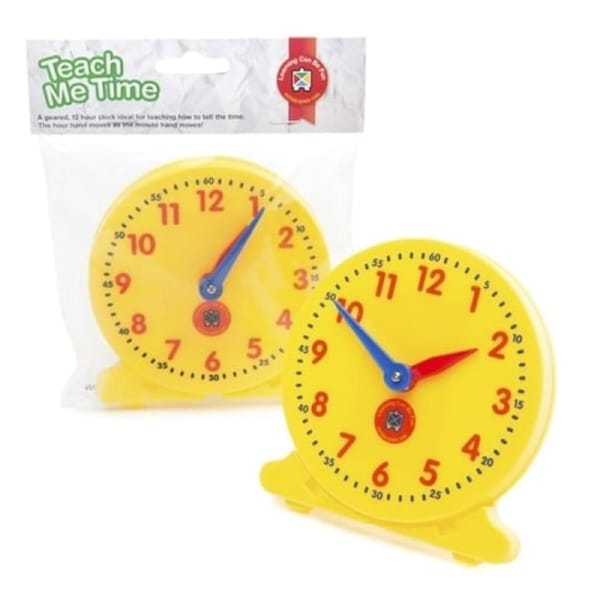 Learning Can Be Fun - Teach Me Time Clock Hangsell