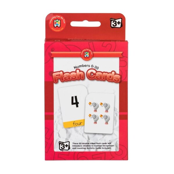 Learning Can Be Fun - Flash Cards - Numbers 0-30