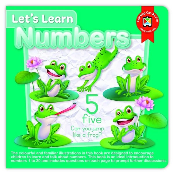 Learning Can Be Fun - Let's Learn Numbers Board Book