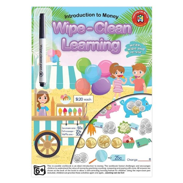 Learning Can Be Fun - Wipe-Clean Learning Money Skills