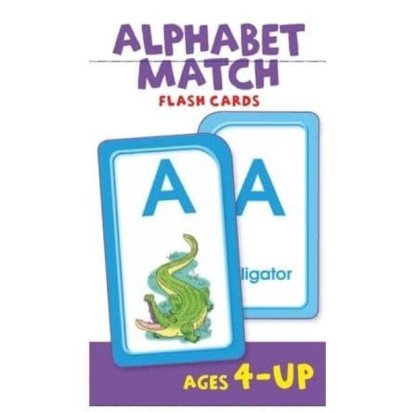 School Zone Flash Cards Alphabet Match