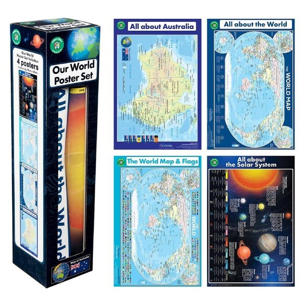 Learning Can Be Fun - All About Our World Poster Box Set