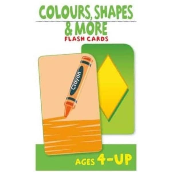School Zone Flash Cards Colours, Shapes and More